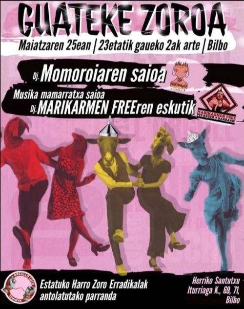 GUATEKE ZOROA: Momoroia + Marikarmen free Dj