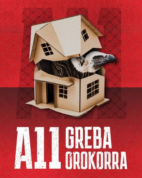 A11 GREBA OROKORRA. MANIFESTAZIO BATERATUTA / MANIFESTACIÓN UNITARIA
