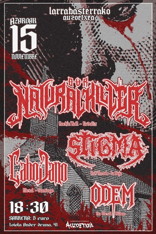 Naturalkiller + Stigma + Cabo + Dano + Odem