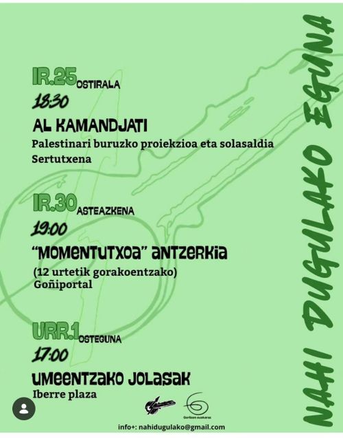 UMEENTZAKO JOLASAK