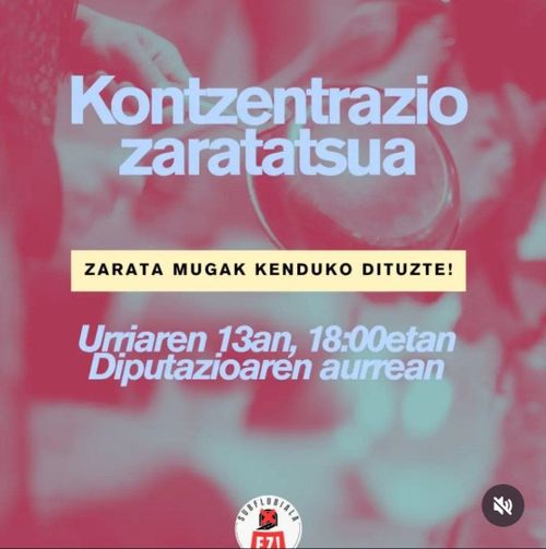 KONTZENTRAZIO ZARATATSUA -SUBFLUBIALA EZ