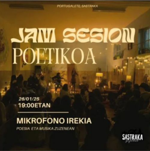 JAM SESSION POETIKOA: Mikro irekia
