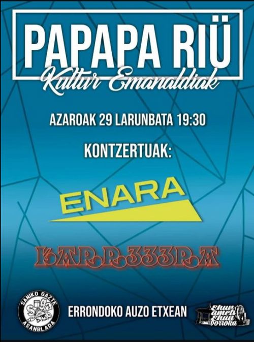 PAPAPA RIÜ: "ENARA + KARR333RA"