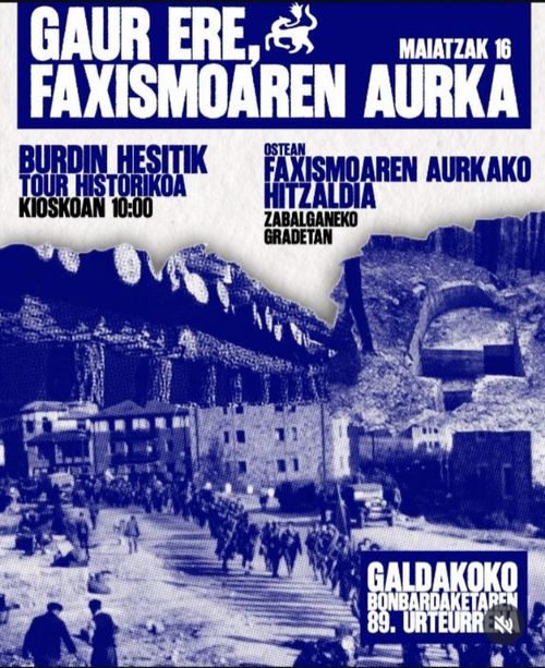 GAUR ERE FAXISMOAREN AURKA
