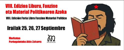 VIII. Edizioa: Liburu, Fanzine eta Material Politikoaren Azoka