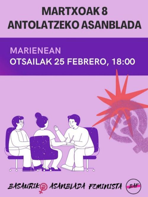 M8 ANTOLATZEKO ASANBLADA