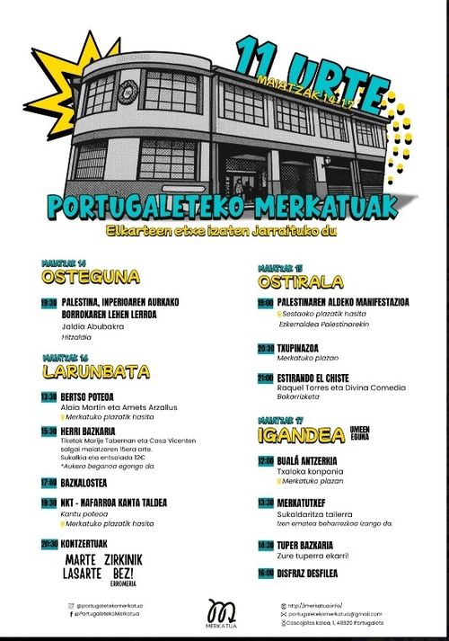 PORTUKO MERKATUAREN URTEURRENA