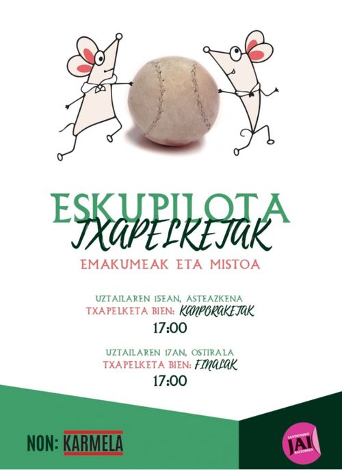 EUSKOPILOTA TXAPELKETA: Emakumeak eta mistoa. 
