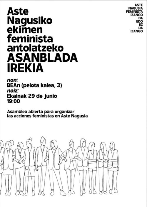 ASTE NAGUSIKO EKIMEN FEMINISTA ANTOLATZEKO ASANBLADA IREKIA