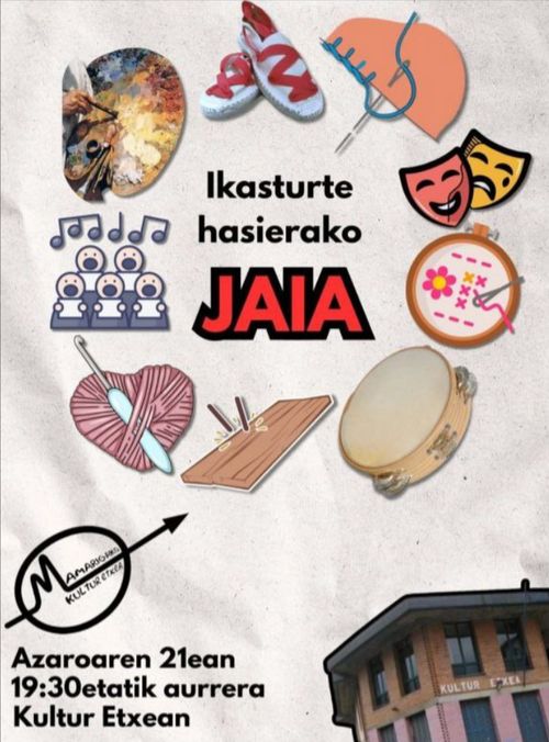 IKASTURTE HASIERAKO JAIA