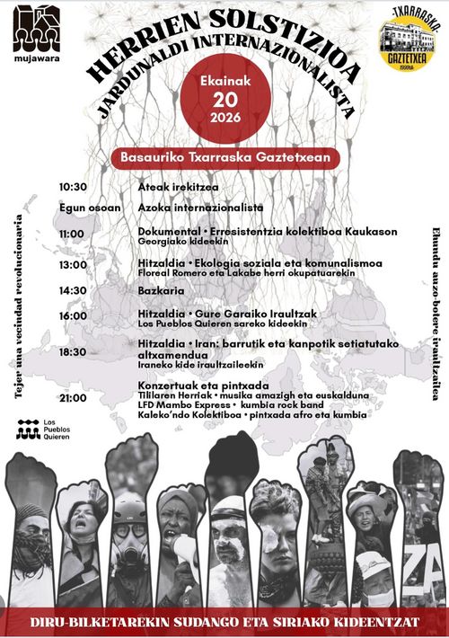 HERRIEN SOLSTIZIOA - Jardunaldi internazionalista