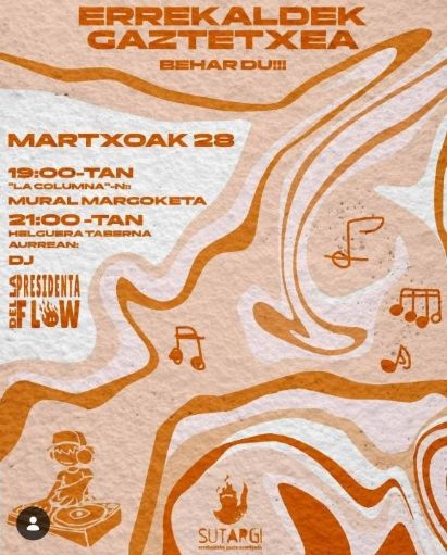 ERREKALDEK GAZTETXEA BEHAR DU!!!