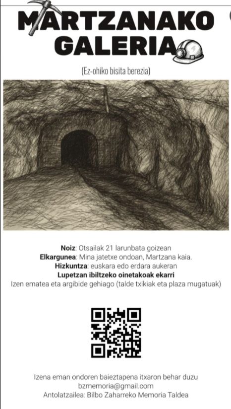 MARTZANAKO GALERIA (Ez-ohiko bisita gidatua)