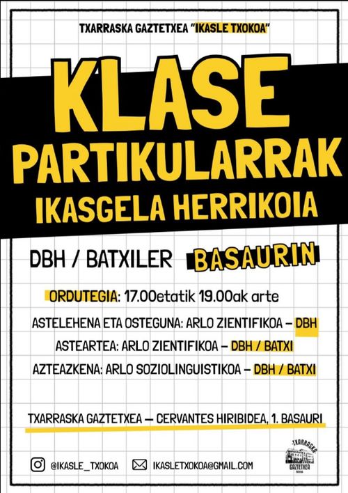 IKASLE TXOKOA