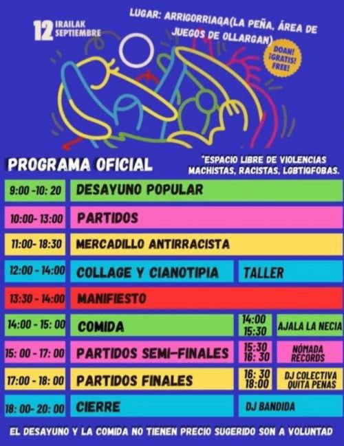 MUNDIALITO ANTIARRAZAKERIA