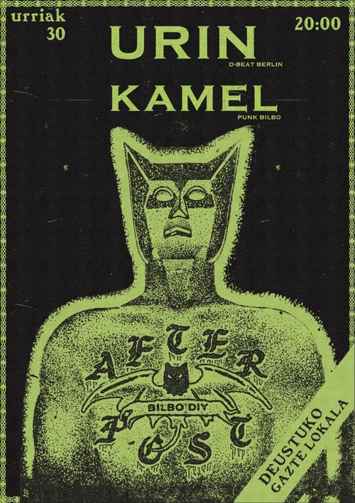 URIN+KAMEL KONTZERTUAK (AFTERPOST)