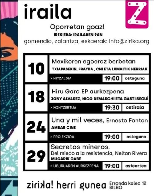 Mexikoren egoeraz berbetan 