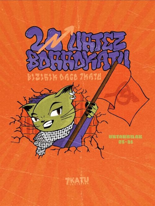 20 URTEZ BORROKATU, BIZIRIK DAGO 7KATU