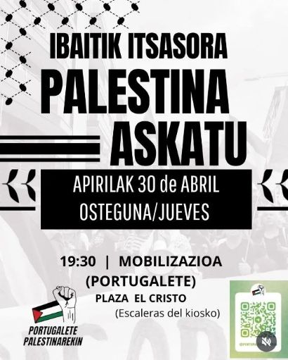 IBAITIK ITSASORA PALESTINA ASKATU