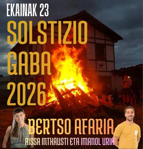 SOLSTIZIO GABA - Bertso afaria