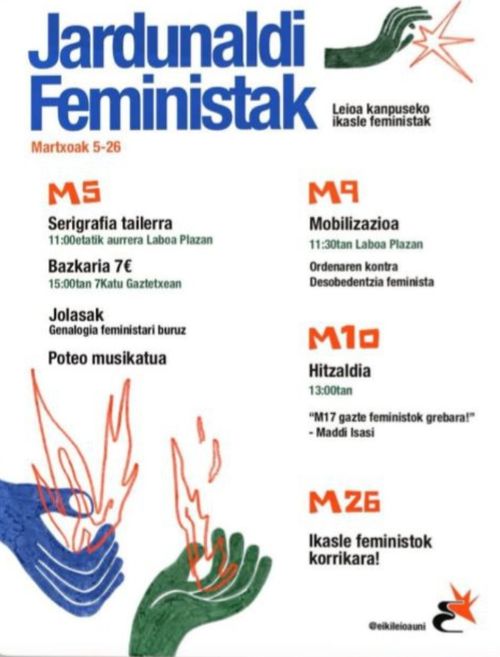 JARDUNALDI FEMINISTAK EHUn