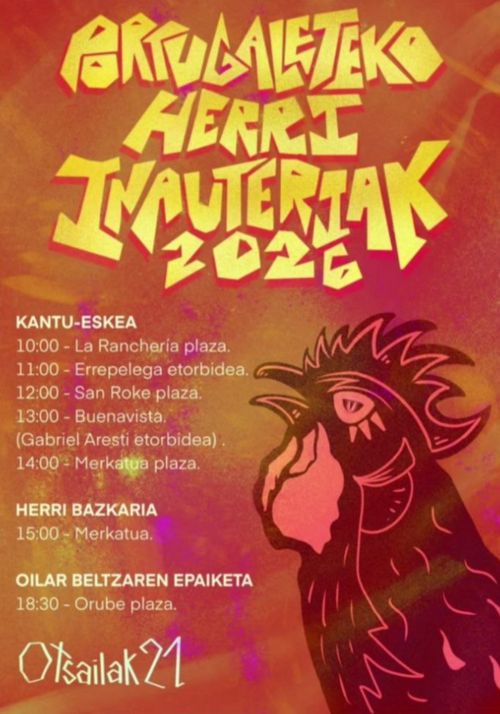 PORTUGALETEKO HERRI INAUTERIAK: Bazkaria