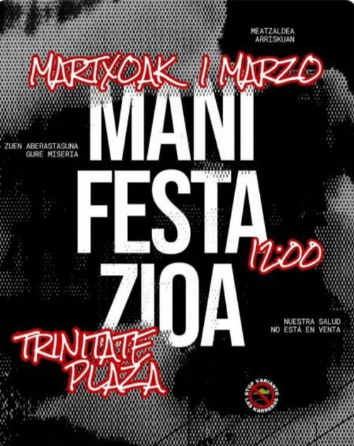 MEATZALDEA ARRISKUAN, ZUEN ABERASTASUNA GURE MISERIA