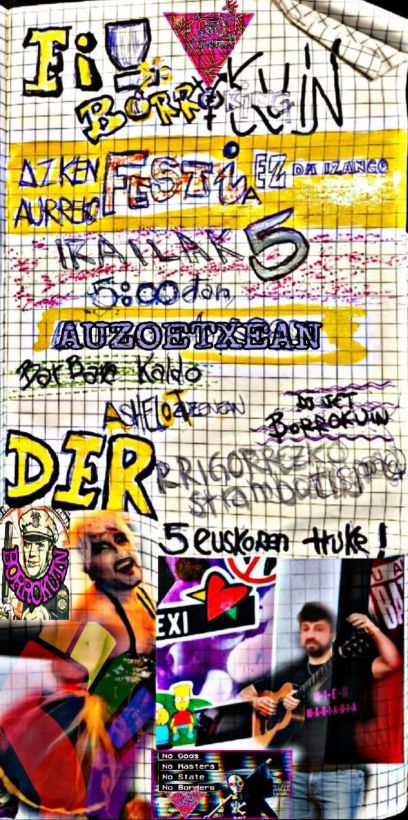 Azken aurreko festia ez da izango