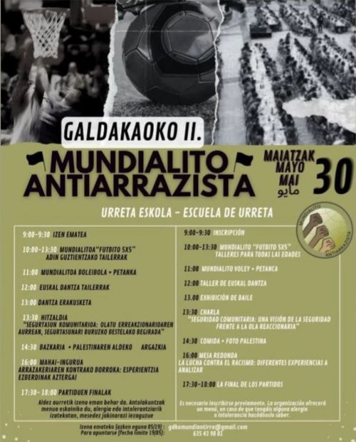GALDAKAOKO II. MUNDIALITO ANTIARRAZISTA