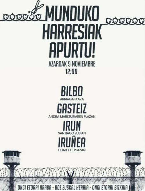 MUNDUKO HARRESIAK APURTU!