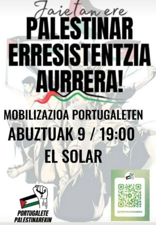 PALESTINAR ERRESISTENTZIA AURRERA
