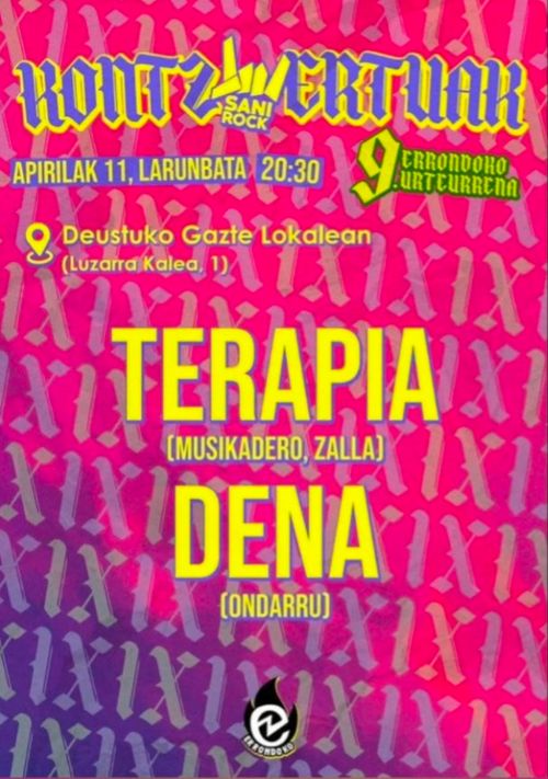 ERRONDOKOREN 9. URTEURRENA: "Terapia + Deuna" 