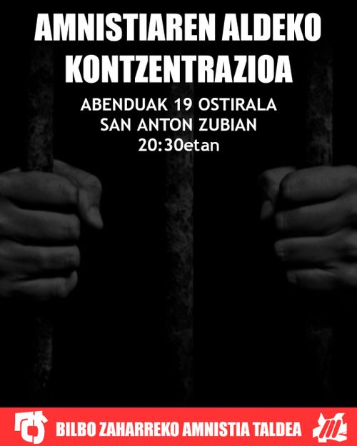 AMNISTIAREN ALDEKO KONTZENTRAZIOA 