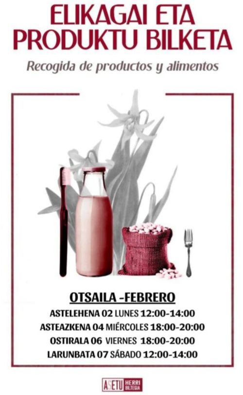 ELIKAGAI ETA PRODUKTU BILKETA