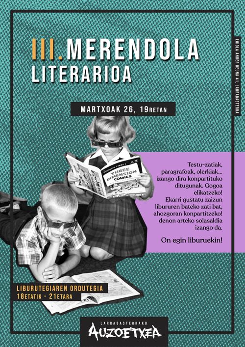 III. Merendola literarioa