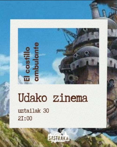 UDAKO ZINEMA: El castillo ambulante