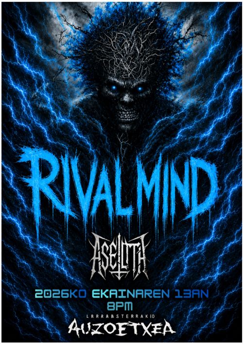 KONTZERTUAK: Rivalmind + Aseiota