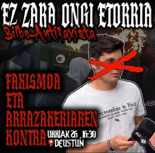 MOBILIZAZIOA FAXISMOA ETA ARRAZAKERIAREN KONTRA