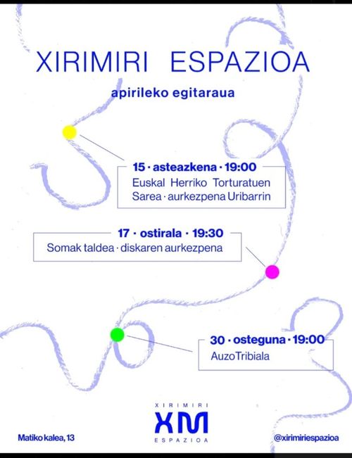 EHko torturatuen sarearen aurkezpena