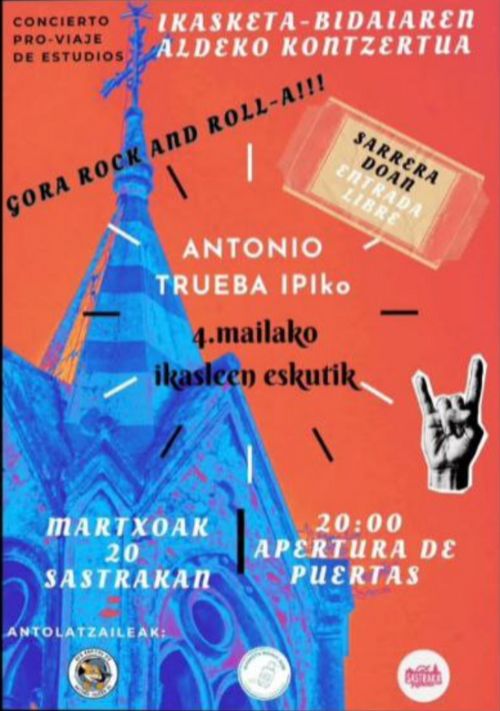 Truebako ikasleen ikasbidairako kontzertua