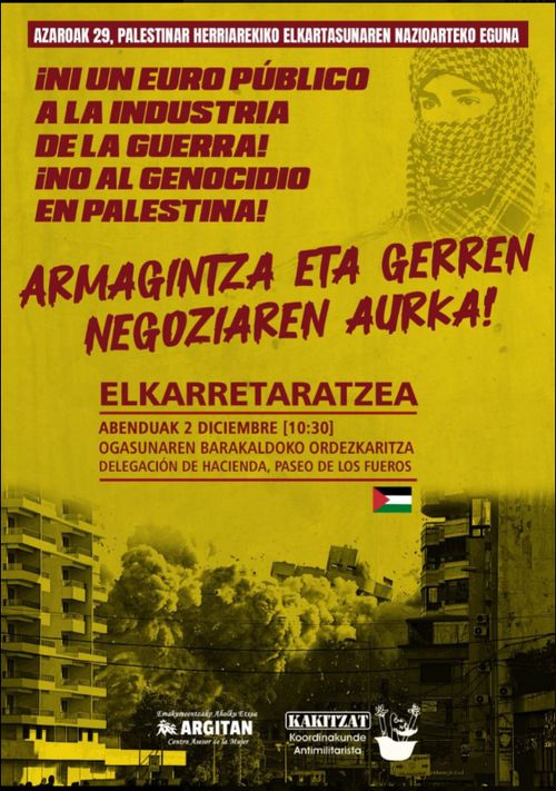 ARMAGINTZA ETA GERREN NEGOZIOAREN AURKA!