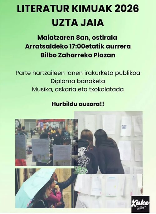 LITERATUR KIMUAK 2026 UZTA JAIA