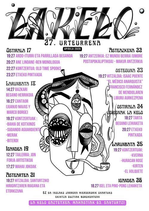 27 urteurrena La Kelo Gaztetxea