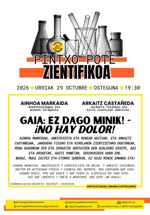 PINTXOPOTE ZIENTIFIKOA: "Ez dago minik"