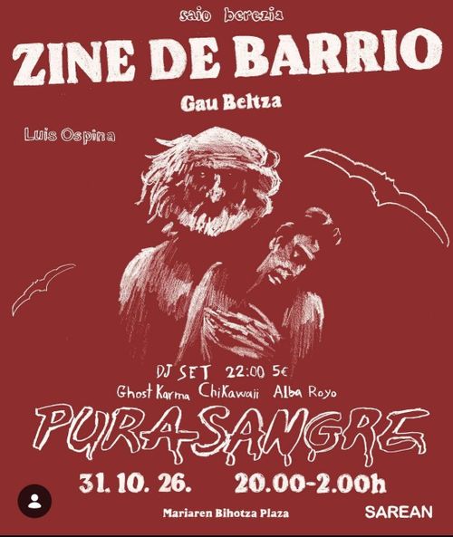 ZINE DE BARRIO (GAU BELTZA): "PURASANGRE"