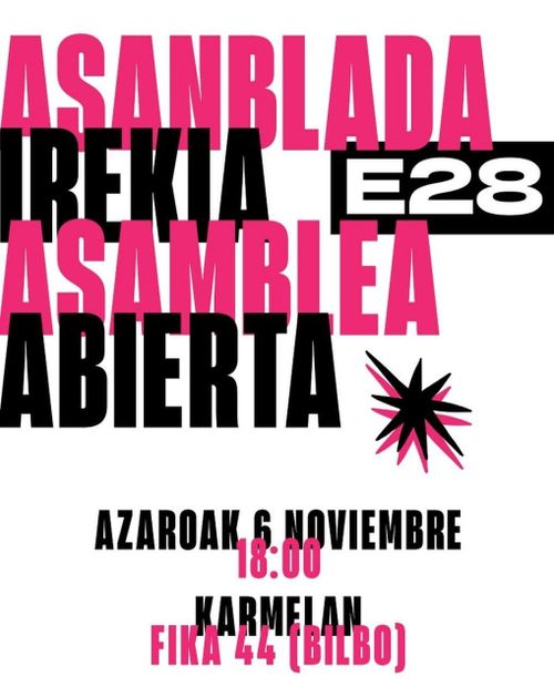 E28 ASANBLADA IREKIA