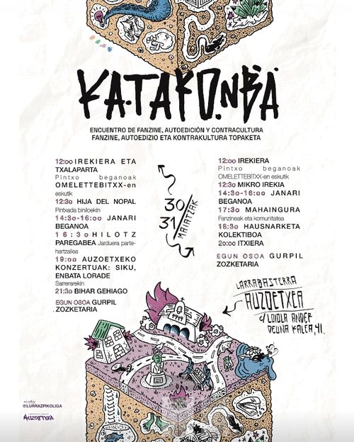 KATAKONBA - Fanzine autoedizio eta kontrakultur topaketa