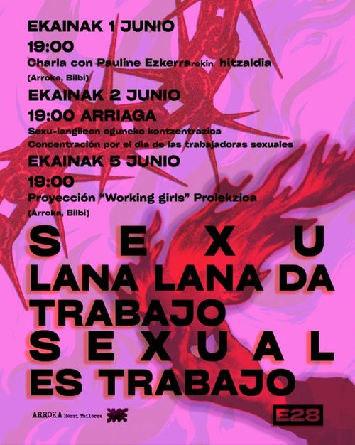 SEXU LANA, LANA DA: Pauline Ezkerra-rekin Hitzaldia