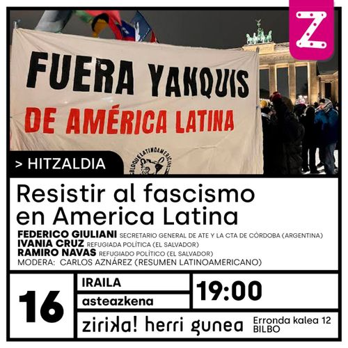 RESISTIR AL FASCISMO EN AMÉRICA LATINA