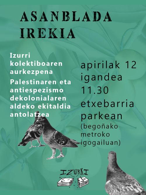 Asamblea abierta Izurri